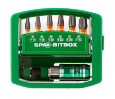 SPAX Bit check bit set with magnetic holder