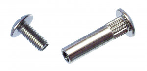 Connecting fittings M6x30mm set