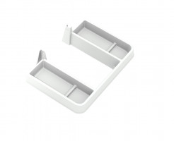 GOLLINUCCI Siphon protective collar for sink drawer+accessories,depth 270,white
