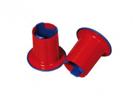 Hand Roller for Stretch Wrap Foil - end cap