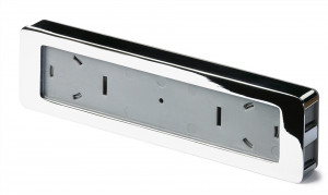 HETTICH 9086692 TOUCH-IN handle square chrome glossy