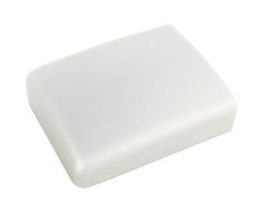IF cover cap of adjustable hinge fitting white, left