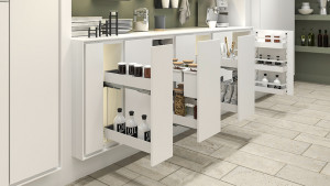 KES 002142 K-Line double basket 300mm white