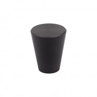 TULIP Knob Conic black matt