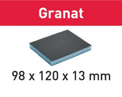 FESTOOL 201112 Abrasive sponge 98x120x13 60 GR/6 Granat