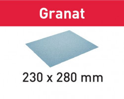 FESTOOL 201259 Abrasive paper 230x280 P100 GR/10 Granat