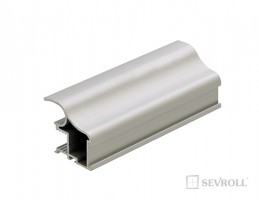 SEVROLL System 10 II handle strip 2,7m silver