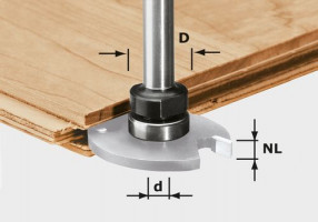 FESTOOL 499803 Cutter spindle S8 1,5-5 KL16