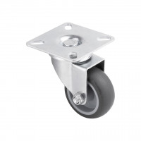 StrongCastors Castor light duty 50/50, with softened tread