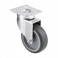 StrongCastors Light duty 75/70 wheel, softened tread