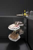 VIBO Fly Moon Galaxy shelf 600mm chrome/white left