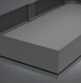 K-KES Tandem II ARENA pure bottom anthr./railing anthr./frame anthr. 600/1100