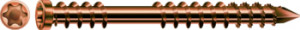 SPAX screw 5x60 terrace cylindrical head TXS, stainless steel A2, C, antique