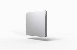 StrongLumio wireless kinetic switch (self-powered) - grey, 1 button