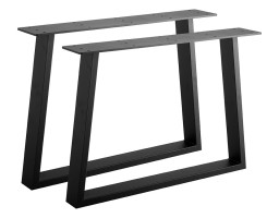 STRONG table base concave, 420x580, black
