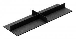 KES 009205 LiniQ sideboard cross 137x472 black