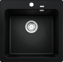 BLANCO 526578 Sink NAYA 5 black without eccentric Silgranit