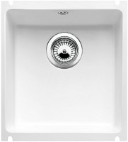 BLANCO 516035 Sink SUBLINE 375-U bright white InFino ceramic PuraPlus