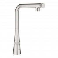 GROHE 30442DC0 Tap SCALA SmartControl L-off. with pull-out shower supersteel