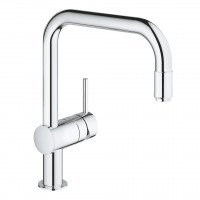 GROHE 30435000 Tap VENTO U-discharge with pull-out aerator chrome