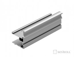 SEVROLL Prince 01 handle strip 2,7m silver