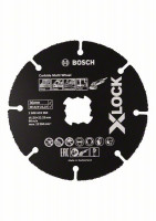 BOSCH 2608901193 X-LOCK víceúčelový řezný kotouč Carbide Multi Wheel, 125 mm