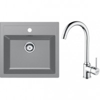 FRANKE Set T102Š SID 610 gray + FP 9000.031