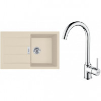 FRANKE Set T104BE S2D 611-78 beige + FP 9000.031