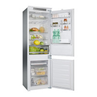 FRANKE Combined built-in refrigerator FCB 320 TNF NE F White