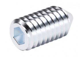 IF-Triade locking screw with point (worm) M4x10