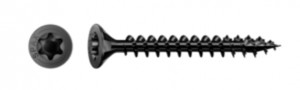 SPAX screw 3.5x16 countersunk head TXS, W, 4C MH, black zinc