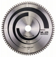 BOSCH 2608640450 Saw blade Multi Material 254 x 30 x 3.2 mm; 80