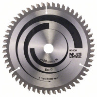 BOSCH 2608640508 Saw blade Multi Material 190 x 20/16 x 2.4 mm; 54