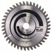 BOSCH 2608640503 Saw blade Multi Material 160 x 20/16 x 2.4 mm; 42
