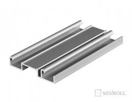 SEVROLL Gemini II bottom guide 2,35m silver