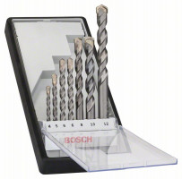 BOSCH 2607010545 Concrete drill set CYL-3, Robust Line, 4-12 mm, 7-piece
