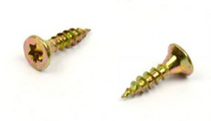 StrongFix Screw TX 3.5x18 countersunk head zinc yellow T20