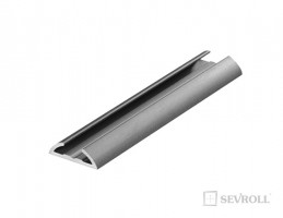 SEVROLL First top/bottom guide 1,2m silver