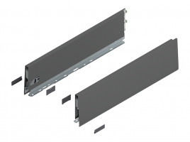 BLUM 470K3002S sidewall MERIVOBOX K 300 mm, dark grey, OG-M