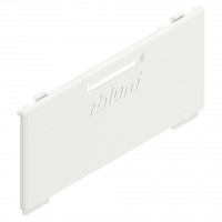 BLUM ZA4.5400.BT inner cover cap MERIVOBOX, stamped logo BLUM, white, SW-M