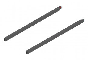 BLUM ZR4.500RS.E longitudinal railing MERIVOBOX, 500, dark grey, OG-M