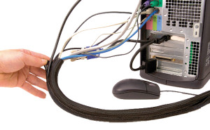 BACHMANN 930.906 cable organizer with Velcro 1m, 3.18cm