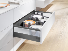 BLUM set Antaro D 400 mm  30 kg, TOB, grey