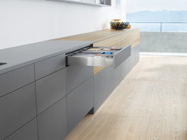 BLUM set Antaro M 450 mm  30 kg, TOB, grey