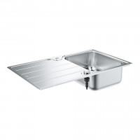 GROHE 31571SD1 Sink K500 45-S 860 x 500mm stainless steel, brushed