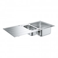GROHE 31572SD1 Sink K500 60-S 970 x 500mm stainless steel, brushed