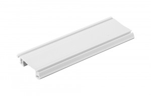 REHAU Central fastening strip shiny white