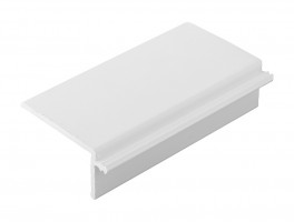 REHAU cover strip uni shiny white