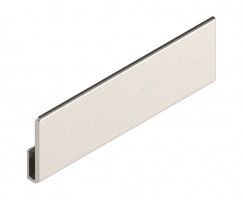 BLUM ABD.1009 outside cover cap MERIVOBOX, for printing, brushed inox