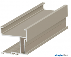 SEVROLL 04747 Rekord mounting bar 18mm 2.70m olive